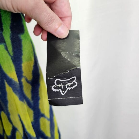 Fox Racing Green Sheer Desire High Low Skirt Size Small - Picture 6 of 14